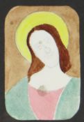 JACK JONES watercolour - portrait of Christ, 15 x 9.5cms Provenance: please see Lot 278 Comments: