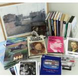 BOOKS, RECORDINGS & EPHEMERA RELATING TO DYLAN THOMAS including signed volumes by Paul Ferris,