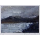 JOHN KNAPP-FISHER limited edition (56/500) print - coastal view, signed, 12 x 16cms Provenance: