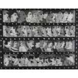 BEN PRITCHARD limited edition (1/24) aquatint etching - four film-strips of figures, titled 'Which