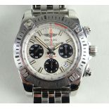 BREITLING CHRONOMAT AIRBORNE 30TH ANNIVERSARY EDITION CHRONOGRAPH BRACELET WATCH, ref. AB0114, no.