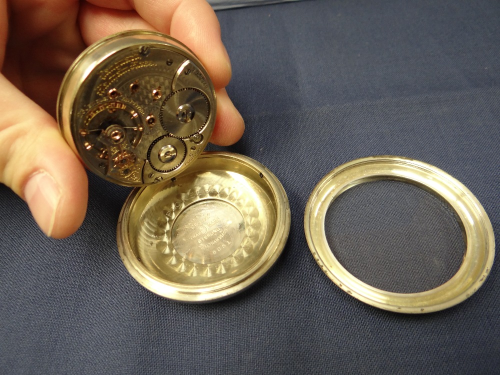 MATCHED PAIR OF FINE WALTHAM SIDEREAL ASTRONOMIC & VANGUARD POCKET WATCHES, early 20th C., the A.W. - Image 17 of 21