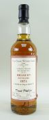 MILLBURN DISTILLERY 1974, The Classic Whisky Guild presents a limited bottling of natural strength