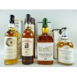 FOUR HIGHLAND MALT SCOTCH WHISKY EXPRESSIONS comprising Signatory Vintage Glenallachie 1991