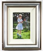 SHERREE VALENTINE DAINES limited edition (157/195) giclee print on canvas board - Playful Times I,