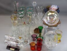 HEAVYWEIGHT FROSTED GLASS FRUIT BOWL, Carnival glass, Cloud glass, drinksware and ships in