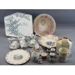 RIDGWAYS CABARET TEAWARE - approximately 12 pieces, assorted other pottery and china