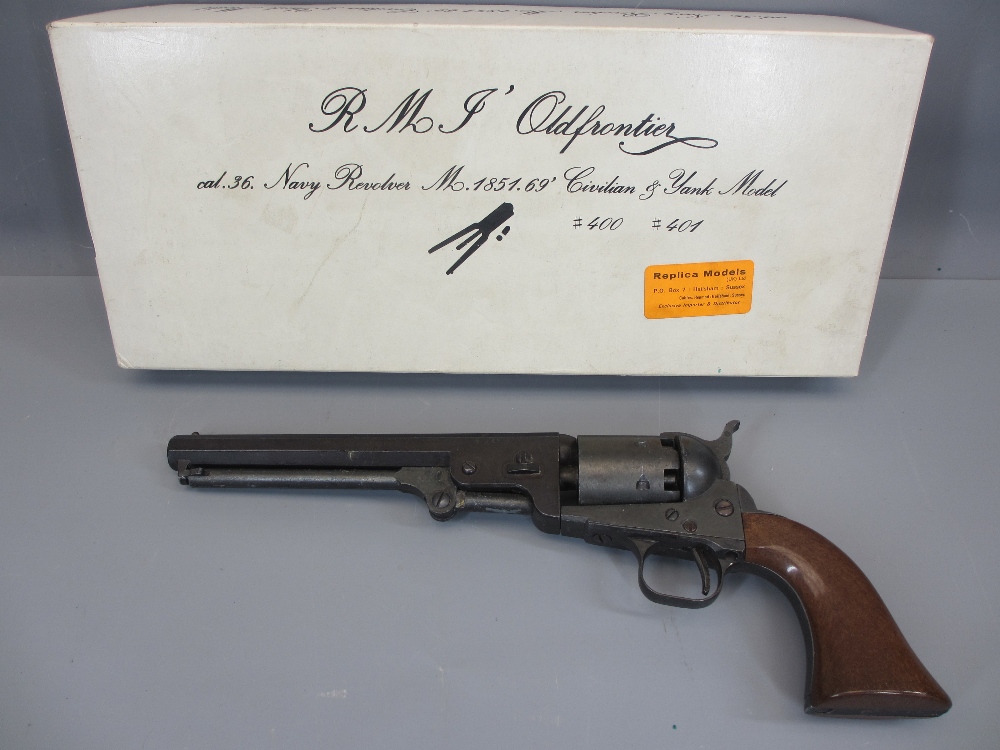 REPLICA 1851 NON-FIRING 36 CALIBRE NAVY REVOLVER, civilian and Yank ...