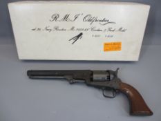 REPLICA 1851 NON-FIRING 36 CALIBRE NAVY REVOLVER, civilian and Yank model by Replica Models, made in