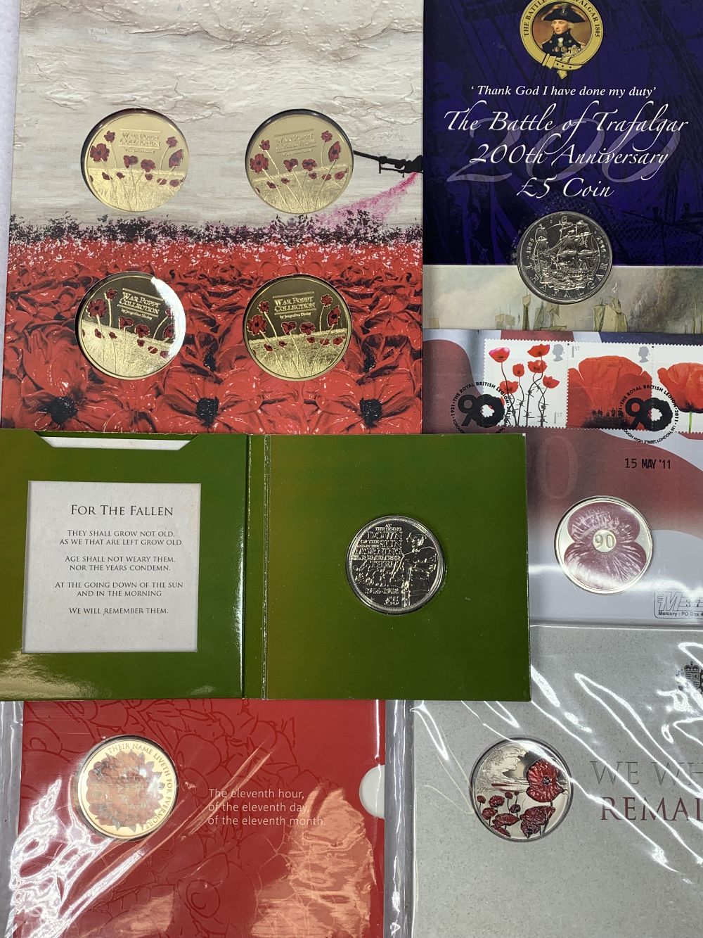 ROYAL MINT SILVER PROOF & OTHER FIRST/SECOND WORLD WAR & RELATED COIN COLLECTION - 20 items to - Image 4 of 5