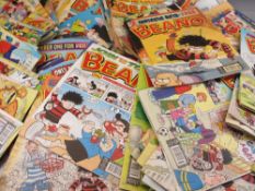 COMICS - a large quantity of late 20th century mainly Beano