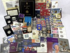 ROYALTY COMMEMORATIVE COIN COLLECTION to include approximately 80 commemorative crowns, Queen