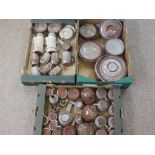 CREIGIAU POTTERY TABLEWARE - approximately 70 pieces