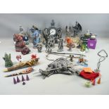 DRAGON & SIMILAR THEMED ORNAMENTS & MODELS including boxed 'Gothic Legends', 'Myth and Magic' by the