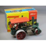 MAMOD STEAM ROLLER - with box and associated items by Wilesco