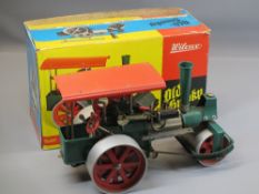 MAMOD STEAM ROLLER - with box and associated items by Wilesco