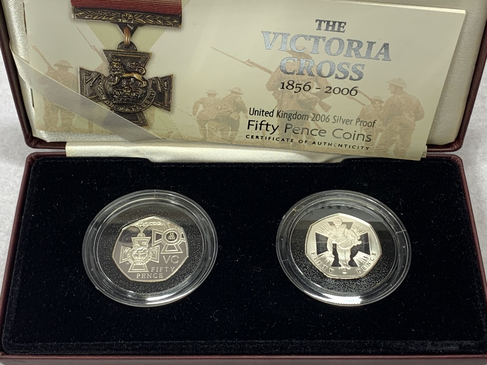 ROYAL MINT SILVER PROOF & OTHER FIRST/SECOND WORLD WAR & RELATED COIN COLLECTION - 20 items to - Image 2 of 5