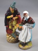 ROYAL DOULTON FIGURINES (2) - The Pied Piper HN2102 and Country Lass HN1911