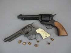 REPLICA REVOLVERS (2) to include a Webley ME Ranger 9mm single Action 6 shot blank firing revolver