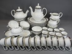 ROYAL DOULTON SARABANDE TEA & TABLEWARE - approximately 55 pieces