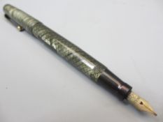 FOUNTAIN PEN - vintage Swan with 14ct gold nib