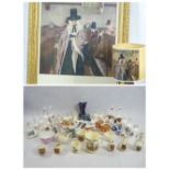 CHINA & PORCELAIN CABINET COLLECTABLES, a quantity to include Doulton Bunnykins, Royal Worcester