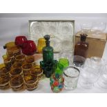 STUART CRYSTAL BOXED GLASSWARE and a large assortment of other