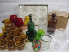 STUART CRYSTAL BOXED GLASSWARE and a large assortment of other