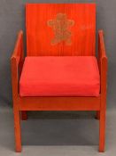 PRINCE OF WALES INVESTITURE CHAIR 1969 - designed by Lord Snowdon and manufactured by Welsh