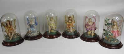 'SMALL FRY' DESIGNED MODELS OF FAIRIES in perspex domes