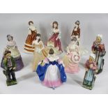 ROYAL DOULTON FIGURINE SARA HN4720, a quantity of Coalport figurines, ETC