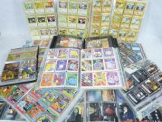 POKEMON COLLECTOR'S CARDS in binders, also many others including 'Nintendo Creatures', 'Scooby Doo',
