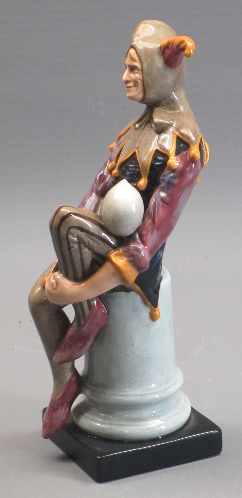 ROYAL DOULTON 'THE JESTER' HN2016 - model by Cecil J Noke, 26cms tall - Image 3 of 3