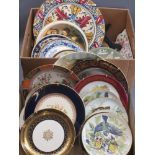 WWF ORNITHOLOGICAL PLATES FOR BRADEX (8), other decorative plates, Royal Stafford, Jasperware