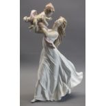 LLADRO - model 6858, 'My Little Sweetie' - large figure of a mother and baby, 47cms tall