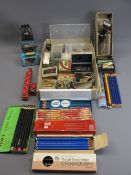 VINTAGE DESK STAMPS, drawing and writing pencils, large quantity of drawing, calligraphy and other