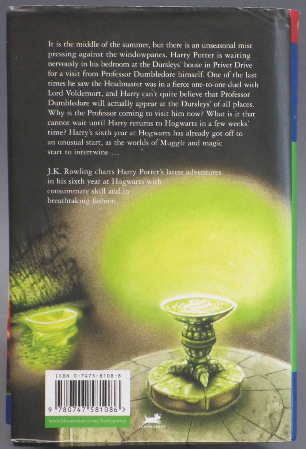 J K ROWLING 'HARRY POTTER & THE HALF BLOOD PRINCE' 2005 FIRST EDITION - first published with 'eleven - Image 2 of 5