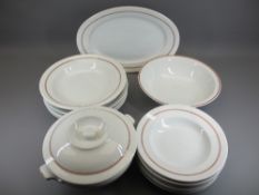 GERMAN THIRD REICH PORCELAIN DINNERWARE, twelve items, KPM, Rosenthal, Koenigszelt, to include a