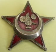 WWI OTTOMAN WAR MEDAL 'Gallipoli Star' German made, stamped 'BB & Co'