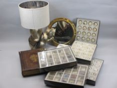 ECLECTIC ASSORTMENT - 'Treasures of the Earth' mineral collector's sets (6), brass bound Bunyan's '