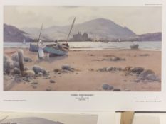 WARREN WILLIAMS print - by Dams & Lock, (Conwy from Deganwy) approximately 300 copies!!!, 40 x 62.