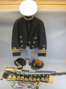 ROYAL NAVY DRESS SWORD by Wilkinson Sword Ltd, the blade with ER cypher and 'By Appointment to HM