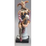 ROYAL DOULTON 'THE JESTER' HN2016 - model by Cecil J Noke, 26cms tall