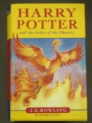 HARRY POTTER 'Order of the Phoenix', first edition, 2003, Bloomsbury Press