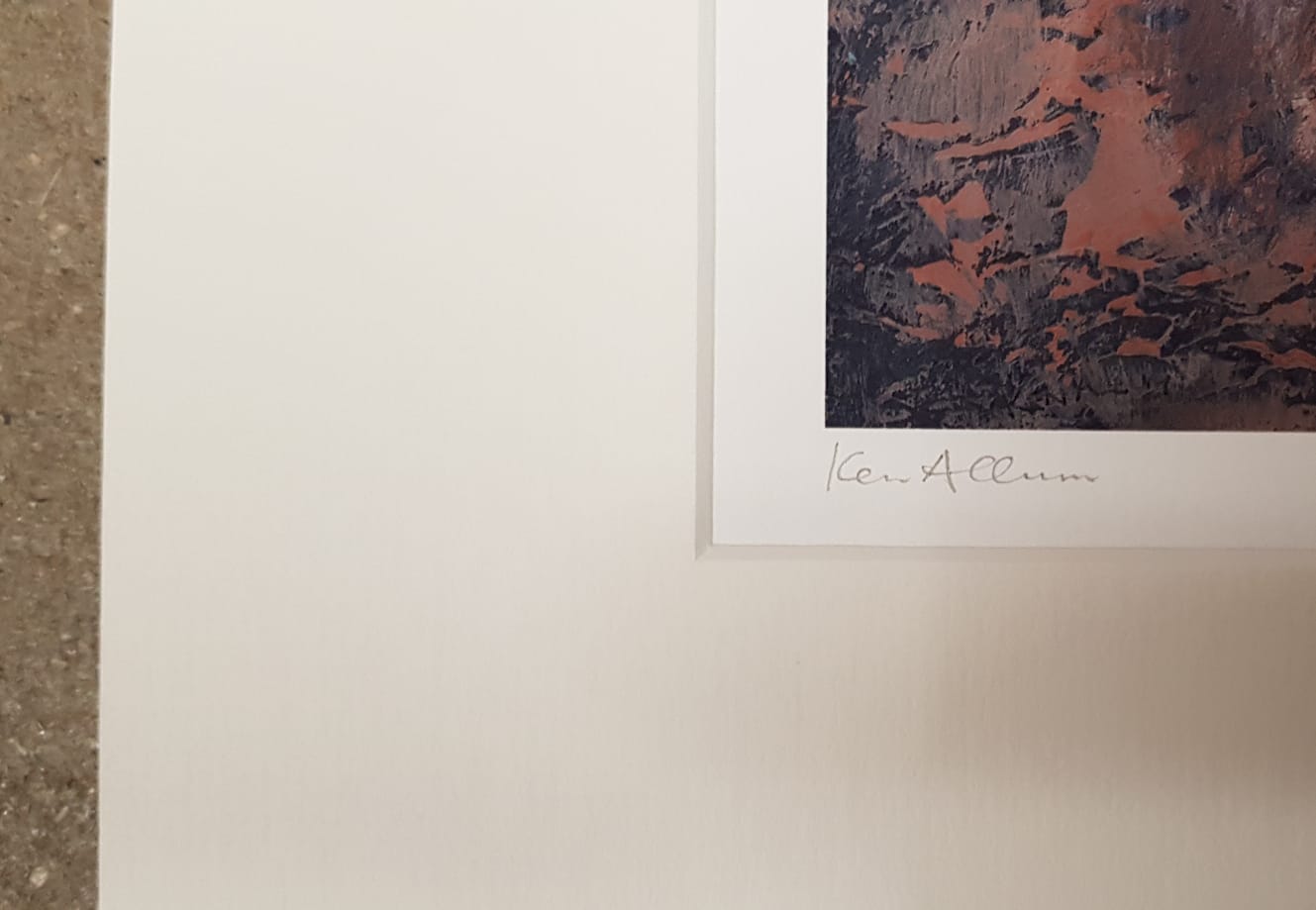 KEN ALLUM limited edition (48/100) print - entitled 'How Now', 40 x 50cms - Image 5 of 5