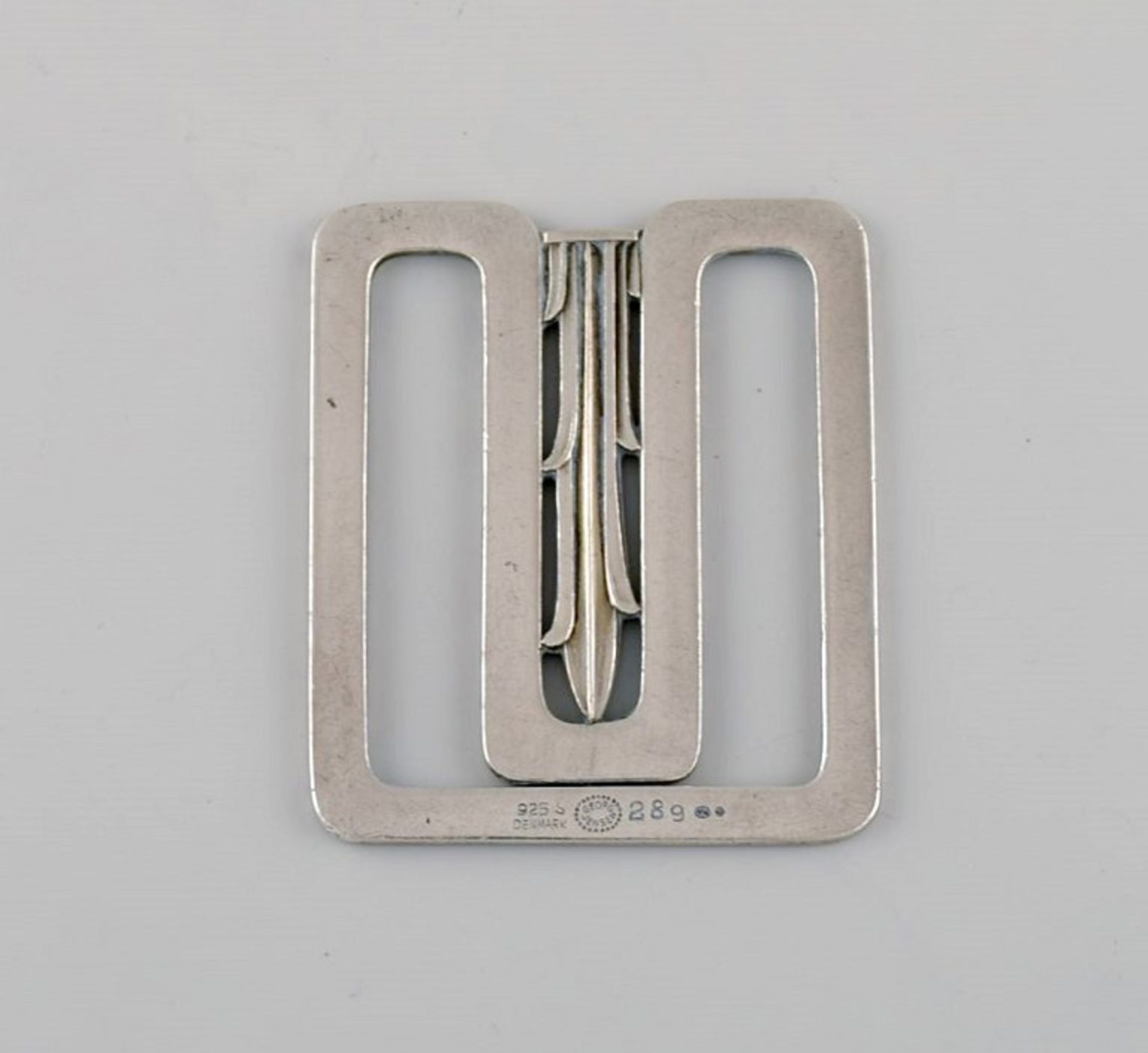 Sigvard Bernadotte für Georg Jensen. Money Clip. Sterling Silber. .