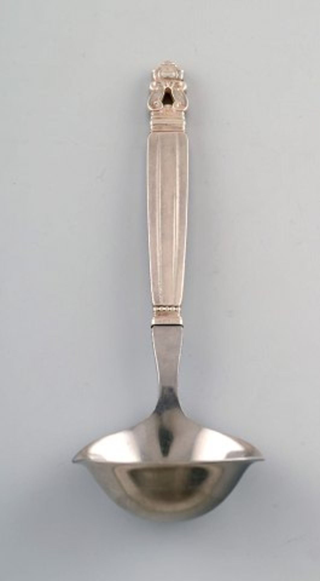 Georg Jensen Konge / König. Mit Sterling. Saucenlöffel. Ca. 20cm. Vintage.