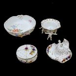 Selection of Decorative European Porcelain. (4)