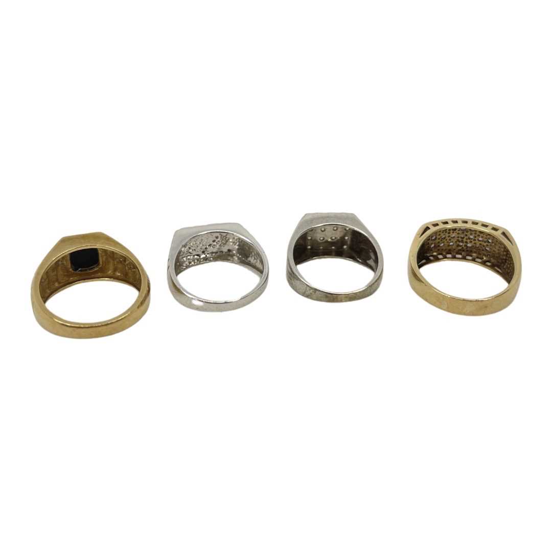 Mixed Lot Of Gold Gent's Rings ( 28 grams ) - Image 7 of 7