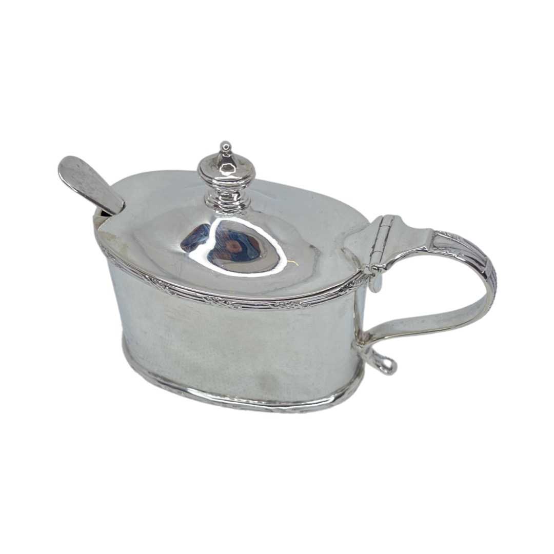 Silver Mustard Pot London 1918 - Image 3 of 6